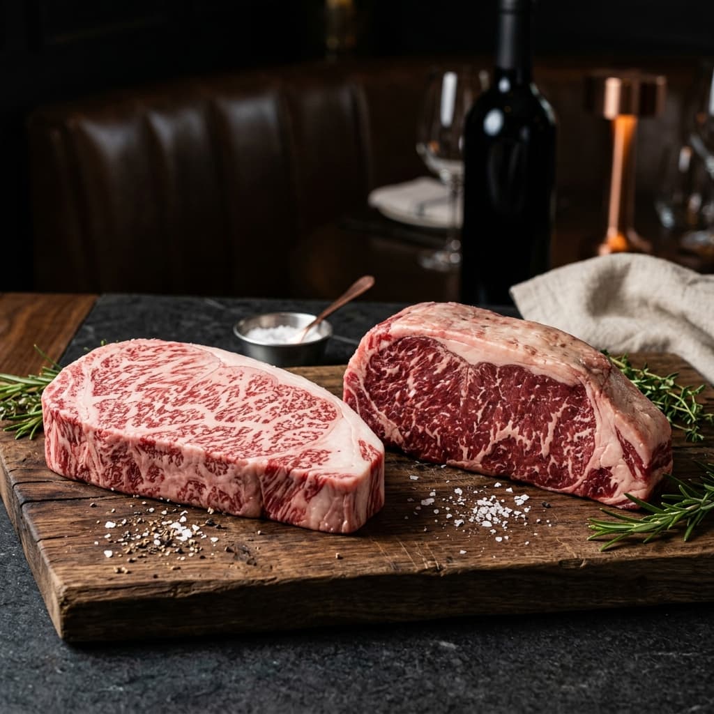 Carnes nobres Alpha Bull — Wagyu e Black Angus
